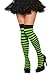 Rubies Adult Forum Wild 'n Witchy Costume Socks, Green/Black