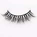 Arimika Handmade 3D Mink False Eyelashes -Reusable with Sturdy Flexible Band, Lightweight Natural Looking,Cruelty Free