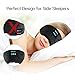 Sleep Headphones Wireless, Bluetooth Sleep Mask Sleeping Eye Mask Travel Music Headsets with Built-in Earphones Handsfree Microphone