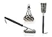 Expert Grillers - Barbecue Grill Brush - Perfect for your Char-Broil Grill - 3 in 1 Stainless Steel Bristles - Perfect Cleaner for Grill Cooking Grates and Racks
