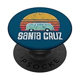 Retro Santa Cruz, CA Hippie Van Beach Bum Surfer