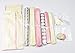 Bridal Shower Decorations Pink Gold Cream Glitter Gold Paper Tassel Garland Polka Dot Tissue Poms for Girl Prince Birthday Party Decorations Pink Gold First Birthday Party Decor