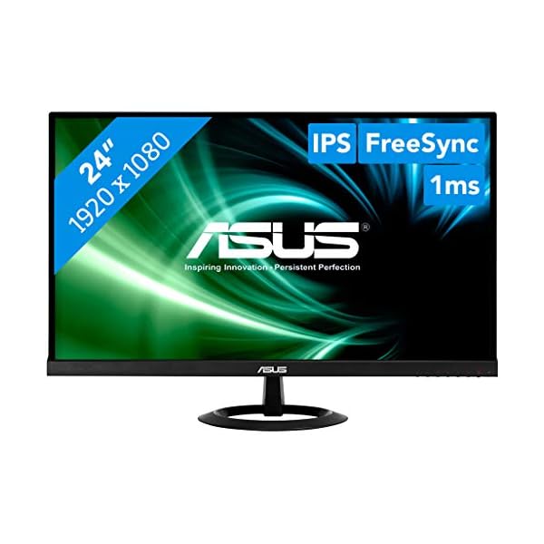 ASUS-VX279HG-27-Inch-Gaming-Monitor-FHD-1920x1080-IPS-1ms-MPRT-up-to-75Hz-HDMI-Flicker-free-Low-Blue-Light-TUV-certified-FreeSync ASUS VP28UQGL, 28 Inch 4K (3840 x 2160) Gaming Monitor, 1 ms, DP, HDMI, FreeSync, Ergonomic Design, Low Blue Light…