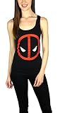 Marvel Womens Deadpool Tank Top Black