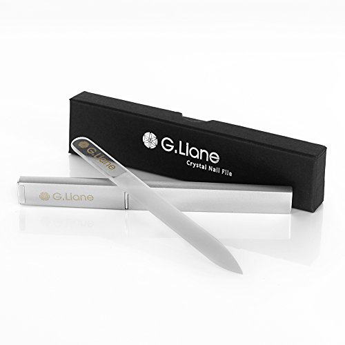 Best Crystal Nail File Set G.Liane Professional Nail File Manicure Pedicure Kit For Natural