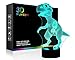 3D Illusion Night Light for Kids Baby Dinosaur 3D Lamp 7 LED Colors Changing Touch Table Desk Lamps Bedroom Decorative Lighting Cool Toys Gifts Birthday Holiday Xmas for Nursery Toddler Friends
