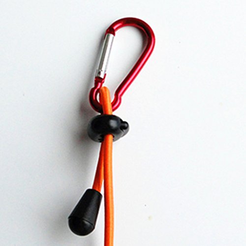 image for MagiDeal 4 Pieces 42'' Elastic Kayak Canoe Rowing Boat Paddle Leash Fi