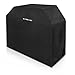 SHINE HAI BBQ Grill Cover, 58-Inch Waterproof 600D Heavy Duty Gas Grill Cover for Weber Brinkmann, Char Broil, Holland and Jenn Air, Black