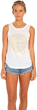 The Kate Tank - Faith Cathedral Christian Message Women's Cotton Tank Top White - Small