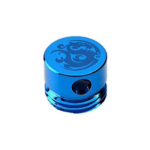 Bitspower G1/4" Anti-Cyclone Adapter, Royal Blue