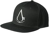 Assassin’s Creed Men's Sonic Weld Logo Baseball Cap, Black, One Size