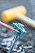 SE Heavy-Duty Metal Tent Pegs Stake Set - 10-Pack, 10.5