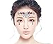 DaLin 8 Sets Mermaid Face Gems Rave Festival Face Jewels Stick On Crystals Bindi Rainbow Tears Rhinestone Temporary Tattoo Face Rocks Stickers (Collection 1)