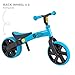 Yvolution Y Velo Junior Toddler Bike | No-Pedal Balance Bike | Ages 18 Months to 4 Years, Blue