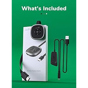 YEHUA Adattatore Display Wireless HDMI 5G/2.4G Adattatore Dongle 4K Miracast Airplay Supporto Miracast DLNA AirPlay per… - immagine 8