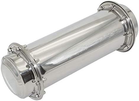 SECDIN 19.6" Stainless Steel Waterproof Time Capsule for Future Graduation Gift