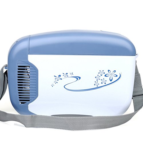 Click Here to See More Images Peaceip Car Heating And Cooling Dual-purpose Refrigerator 12V4L Car And Home Dual-use Mini Compact Refrigerator