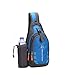 Sling Bag Outdoor Shoulder Water Resistant Unbalance Crossbody Bag Chest Pack Bike for Women Men Girls Boys Travel Daypack