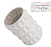 Beautiful Hand Crafted Ceramic Utensil Holder - Gorgeous Glossy White - Utensil Crock - Kitchen Caddy Organizer - Kitchen Tool Holder - Designer Crock For Spoons & Spatulas - 7 x 5 inch