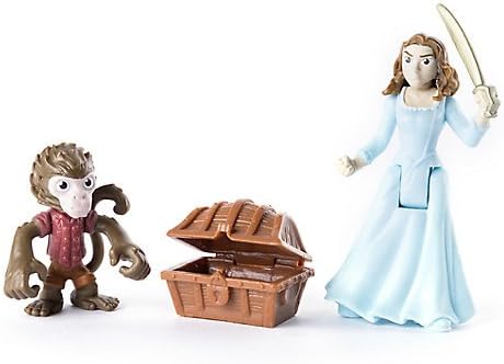 Amazon パイレーツ オブ カリビアン 最後の海賊 カリーナ B 猿のジャック アクション フィギュア セット 日本未発売 Usディズニーストア 並行輸入品 Pirates Of The Caribbean Dead Men Tell No Tales ミニドール おもちゃ