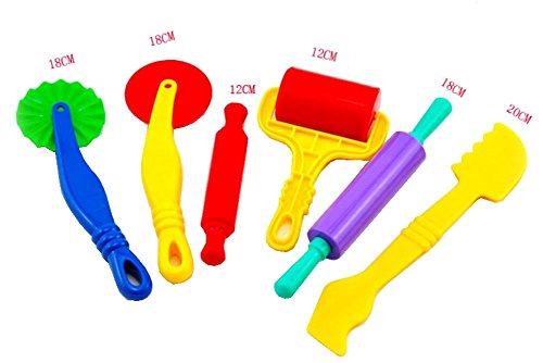 Carykon Smart Dough Tools Kit with Models and Molds, Set of 20 PCS, Trees and Animals