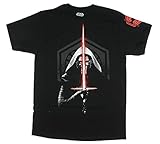 Star Wars Force Awakens Kylo Ren First Order T-shirt (Medium, Black)