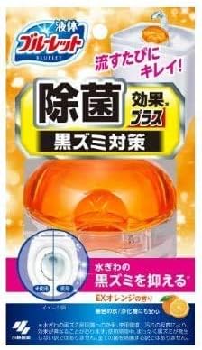 Amazon 液体ブルーレットおくだけ 除菌効果プラス トイレタンク芳香洗浄剤 本体 Exオレンジの香り 70ml 6個 液体ブルーレット トイレ洗剤