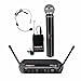 Phenyx Pro UHF Wireless Microphone System,1 Handheld Mic 1 Headset Mic 1 Lapel Mic Combo, Portable Size, Fixed Frequency, Ideal For DJ, Church, Presentation, YouTube (Phenyx Pro PTU-51)