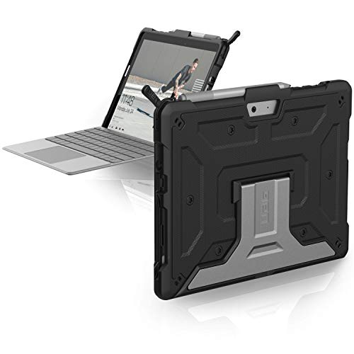 UAG Microsoft Surface Go Feather-Light Rugged [Black] Aluminum Stand Military Drop Tested Case