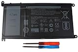 BATURU WDX0R WDXOR Laptop Battery for Dell Inspiron 15 7569 7579 7570 7560 5567 14 7460 13 5378 5368 5379 7368 17 5767 5770 3CRH3 T2JX4 FC92N CYMGM - 12 Months Warranty