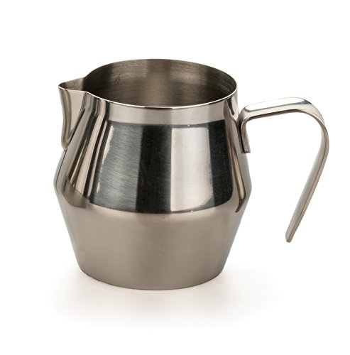 RSVP 18/8 Stainless Steel Espresso Frothing and Steaming Pitcher, 10-Ounce RSVP 18/8 Stainless Steel Espresso Frothing and Steaming Pitcher, 10-Ounce