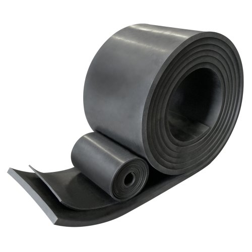 Styrene Butadiene Rubber (SBR) Rubber Sheet & Rolls 1/4" Thick x 36