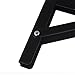 Folding Shelf Bracket Max. Load 220 lb, Black Paint Wall Mounted Shelf Bracket DIY Space Saving for Table Work Bench, Pack of 2 (8 Inch)