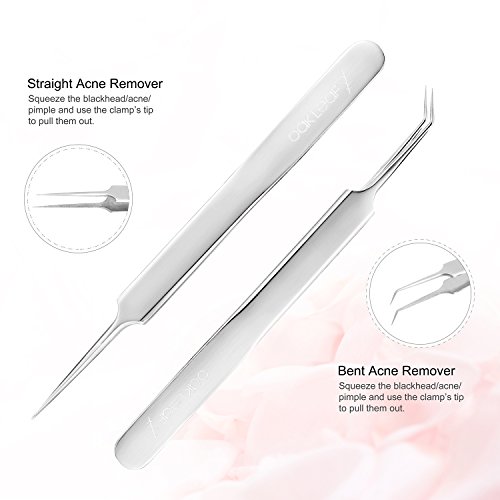 Oakleaf Blackhead Remover Kit Premium 5 In 1 Acne Pimple Comedone
