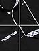 HOTOUCH Mens Slim Fit Plaid Collar Button Up Shirt Black, Small, Long Sleeve