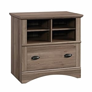 Sauder Harbor View Lateral File, Salt Oak finish