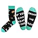 Novelty Funny Saying Crew Socks If You Can Read This Bring Me Tacos for Men Women