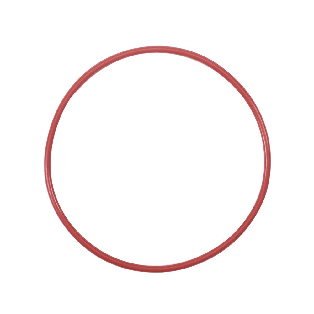 Othmro 1pc O-Ring Sealing Gasket, 80mm OD 75.2mm ID 2.4mm Width, Silicone Seal Rings for Plumbing General Repair (Red)