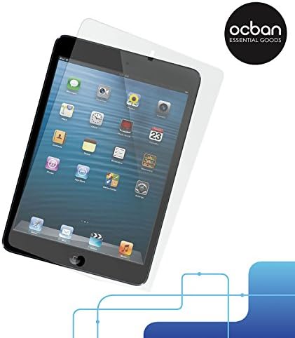 Ocban iPad Temepered Glass Screen Protector 9.7 inch Suitable for iPad Air 2/ iPad Air/ iPad Pro/ iPad 5th Generation Superb Display Protection Japanese Quality Oleophobic Coating Round Edges