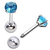 PiercingJ 2pcs 16G 1/4