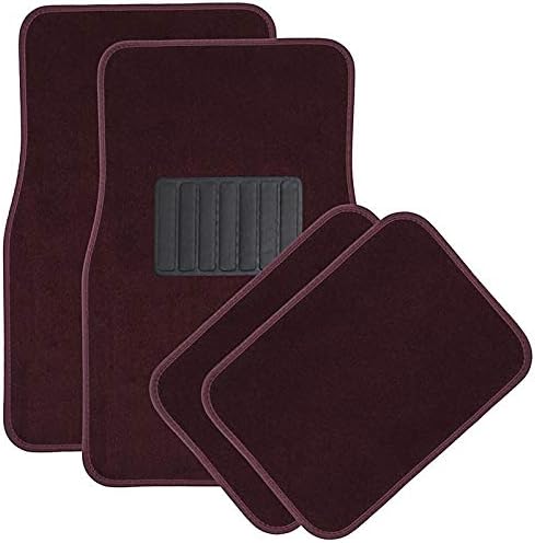 Motorup America Auto Floor Mats (Set of 4) - Beige Mat Fits Select Vehicles Car Truck Van SUV