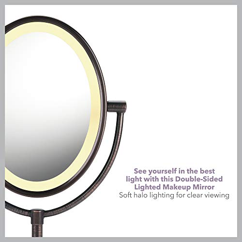 Conair Reflections DoubleSided Incandescent Lighted Vanity Makeup