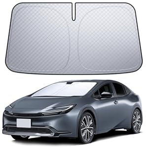 【6層断熱素材】 Lamicall トヨタ 新型 プリウス 5代目 60系 フロントガラス サンシェード