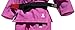 FUJI All-Around Brazilian Style Jiu Jitsu Uniform, Pink, Size W1