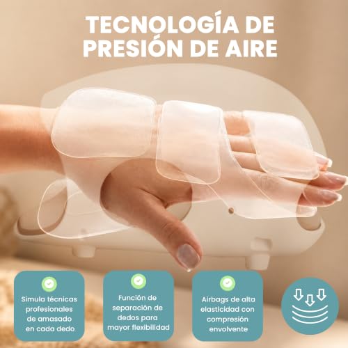 ALIVIATE - Electric Hand Massager with Heat - Relief Hand Arthritis Glove with 3 Modes and Timer - Carpal Tunnel Massager Ideal for Gift.