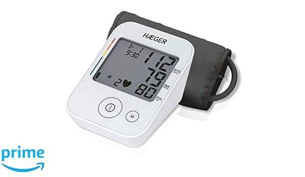 HAEGER DIGI HEART - Tensiómetro de Brazo con 30 Memorias para 4 Usuarios: Amazon.es: Hogar