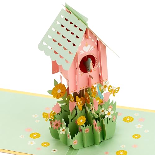 Hallmark Signature Paper Wonder Mother's Day Pop Up Card (Birdhouse) for Mom's…