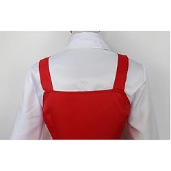 TFRVMA Anime Costume Dress Outfit Red Uniform Full
