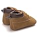 Voberry Toddler Baby Boy's Leather Sneaker Shoes Lace up Snow Boots Warm (12~18Month, Brown 1)