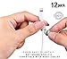 Lectronik 12+1 Lightning Cable Charger Protector | Micro USB Cord Phone Saver | Compatible iPhone MacBook PC/Computer Laptop Android Cell, Twist Cover Wire Charging Cables Protectors Accessories Gray